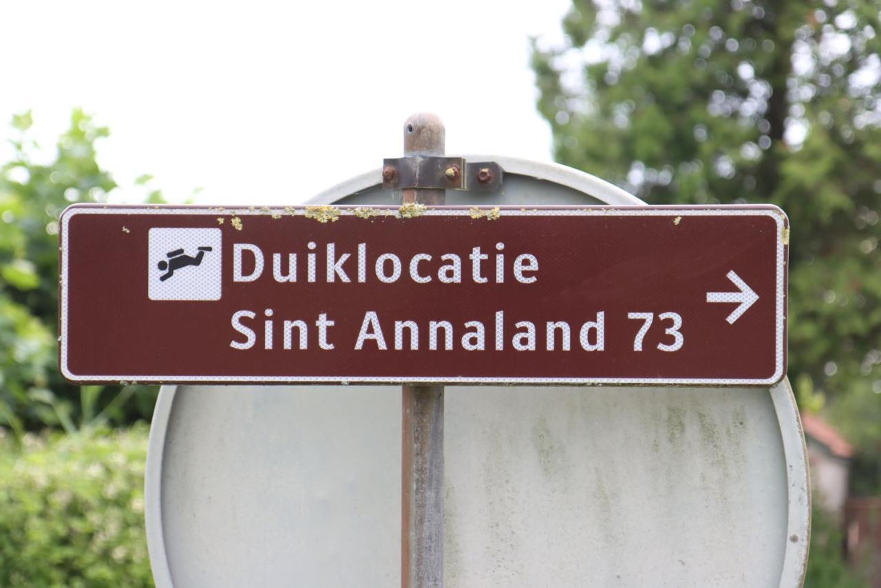 Strandhut 64 Sint Annaland Exterior foto